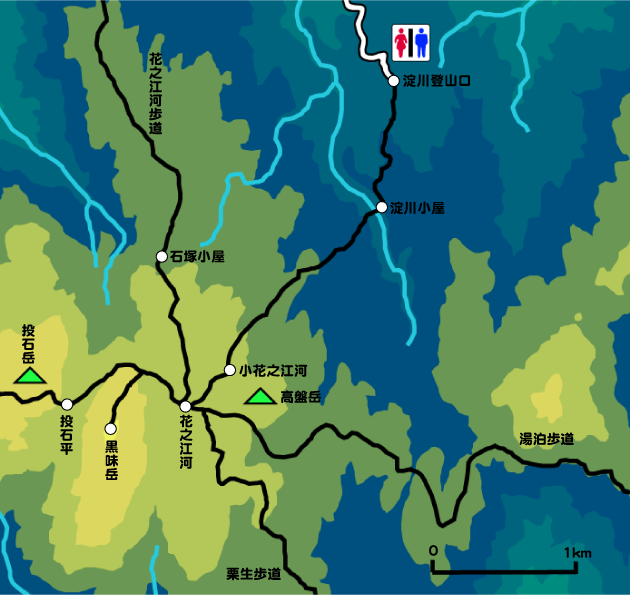 黒味岳コース