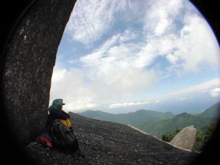 太忠岳山頂、標高1497m